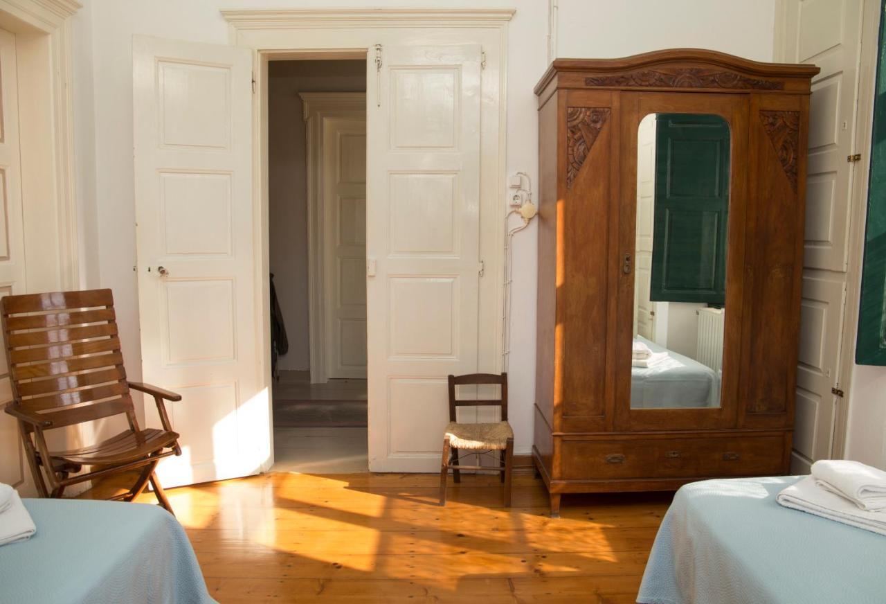 1861 Mansion Spetses Villa Bagian luar foto